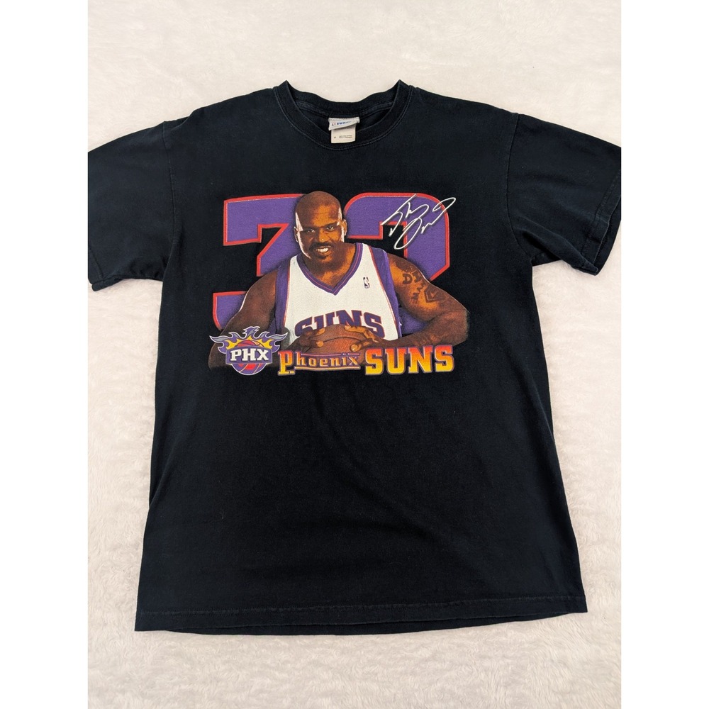 Vintage NBA Phoenix Suns Shaquille O'Neal T Shirt Men's M Graphic Tee NBA‎